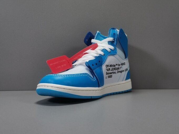 Air Jordan 1 Off White AJ1 UNC AQ0818-148 - Image 4